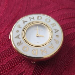 Pandora Embrace 18K Gold plated watch head - discontinued